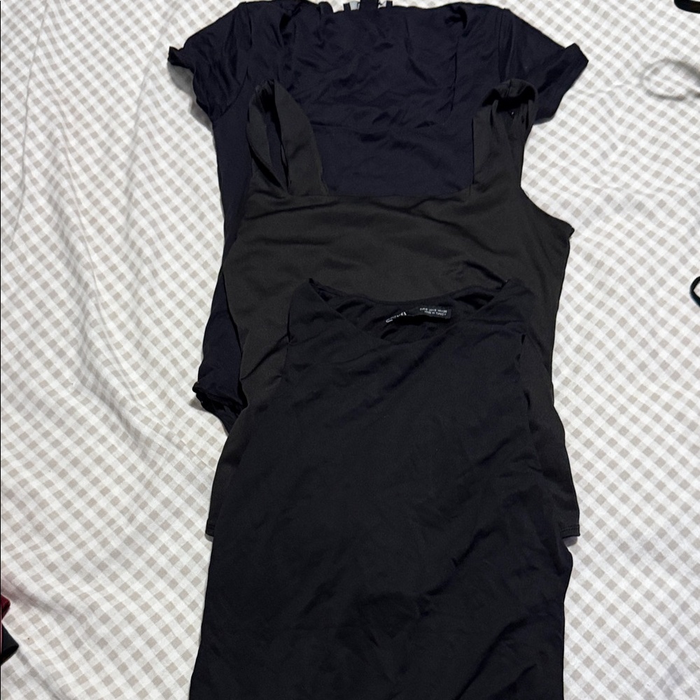 Zara ,FXXI & LIVE IN MOMENT. bodysuit